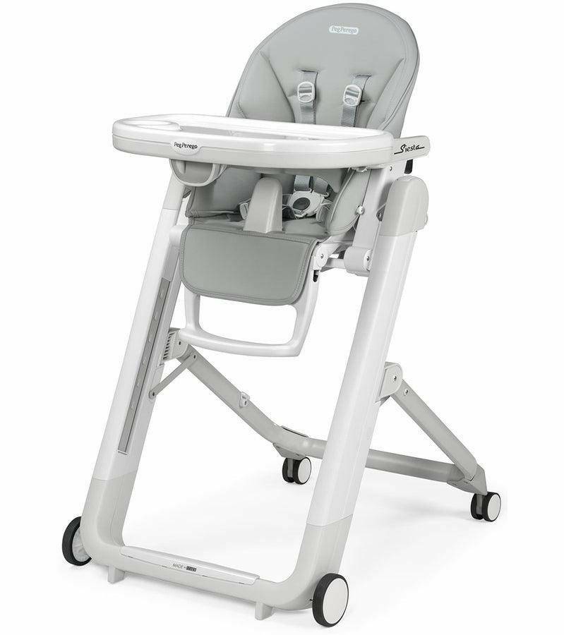 Peg Perego Siesta High Chair - Pure Grey - Traveling Tikes 