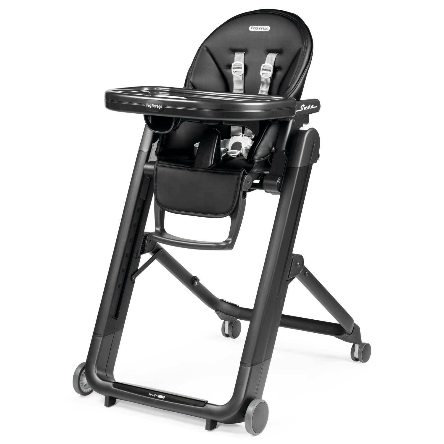 Peg Perego Siesta High Chair-True Black IMSIESNA03BL13T