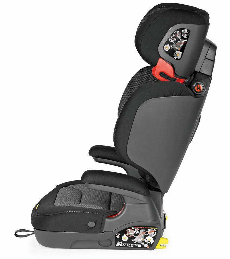 Peg Perego Viaggio Shuttle Plus 120 Booster Car Seat - Crystal Black - Traveling Tikes 