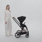 Cybex Priam 2026 Stroller - Sepia Black Matte Black Frame