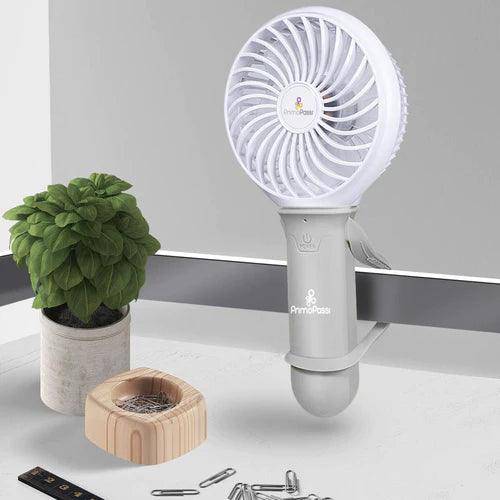 Primo Passi - 3 in 1 Rechargeable Turbo Fan - Gray