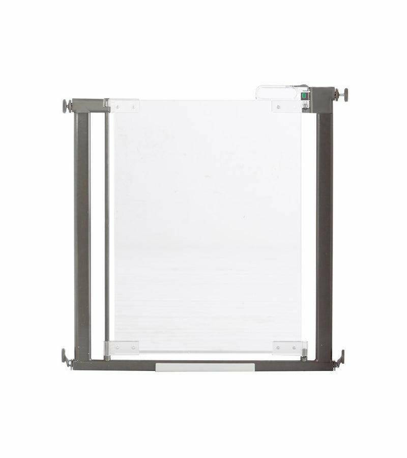 Qdos Crystal Pressure Mount Gate - Slate - Traveling Tikes 