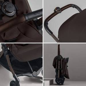 Silver Cross Jet 5 Ultra Compact Stroller - Ganache