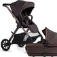 Silver Cross Reef 2 Stroller + Folding Bassinet Bundle - Ganache