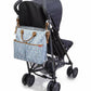 Skip Hop Duo Special Edition Diaper Bag - Blueprint Stripe - Traveling Tikes 