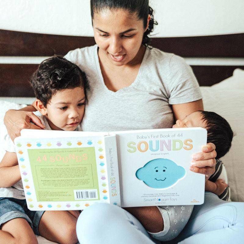 Smart Noggin Baby’s First Book of 44 Sounds - Traveling Tikes 