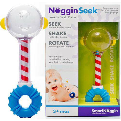 Smart Noggin NogginSeek™ Peek & Seek Rattle - Traveling Tikes 