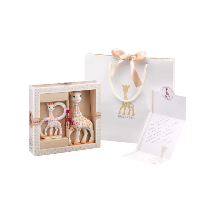 Sophie The Giraffe Sophiesticated Two-Piece Teether Gift Set