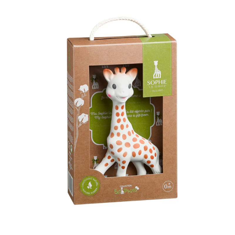 Sophie the Giraffe Teether in Natural Rubber