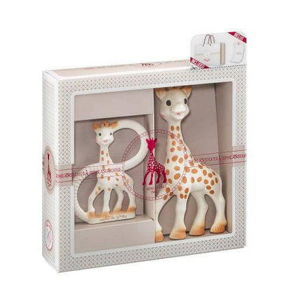 Sophie The Giraffe Sophiesticated Two-Piece Teether Gift Set Sophie Two-Piece Teether Gift Set