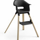 Stokke Clikk High Chair - Black Natural - Traveling Tikes 