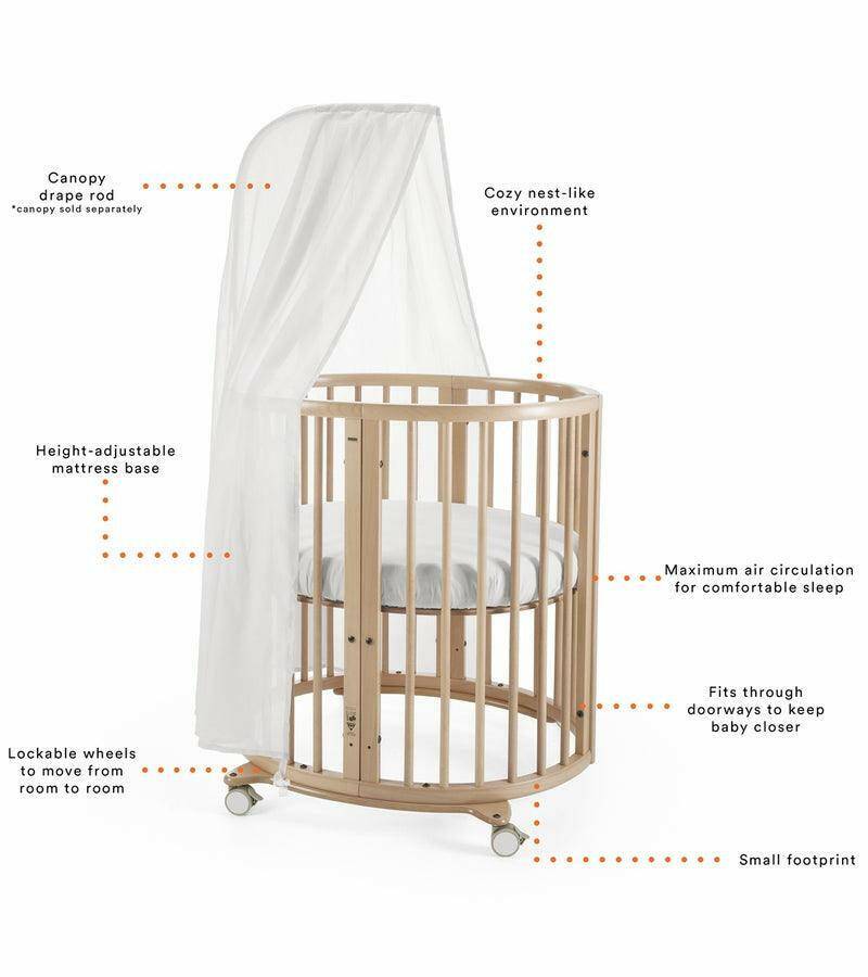 Stokke Sleepi Mini Bundle with Mattress V3 - Natural - Traveling Tikes 