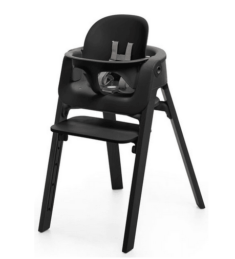 Stokke Steps High Chair - Black/Black - Traveling Tikes 