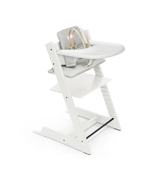 Stokke Tripp Trapp Complete High Chair - White / Nordic Grey - Traveling Tikes 