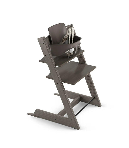 Stokke Tripp Trapp High Chair & Baby Set - Hazy Grey - Traveling Tikes 