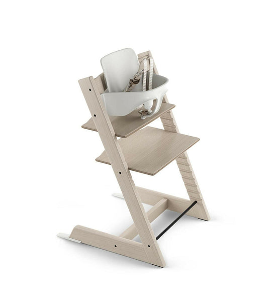 Stokke Tripp Trapp High Chair & Baby Set - Whitewash - Traveling Tikes 