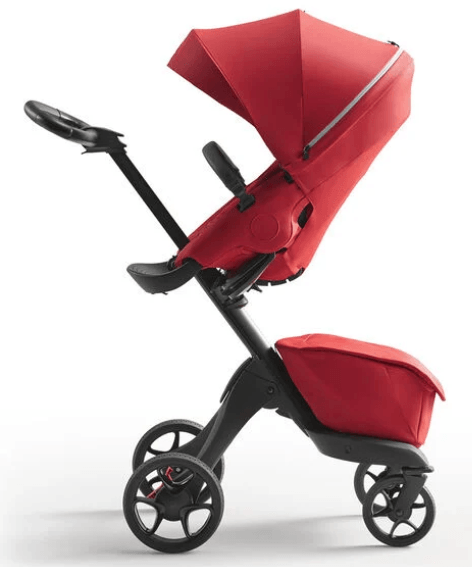 Stokke Xplory X Stroller - Ruby Red - Traveling Tikes 