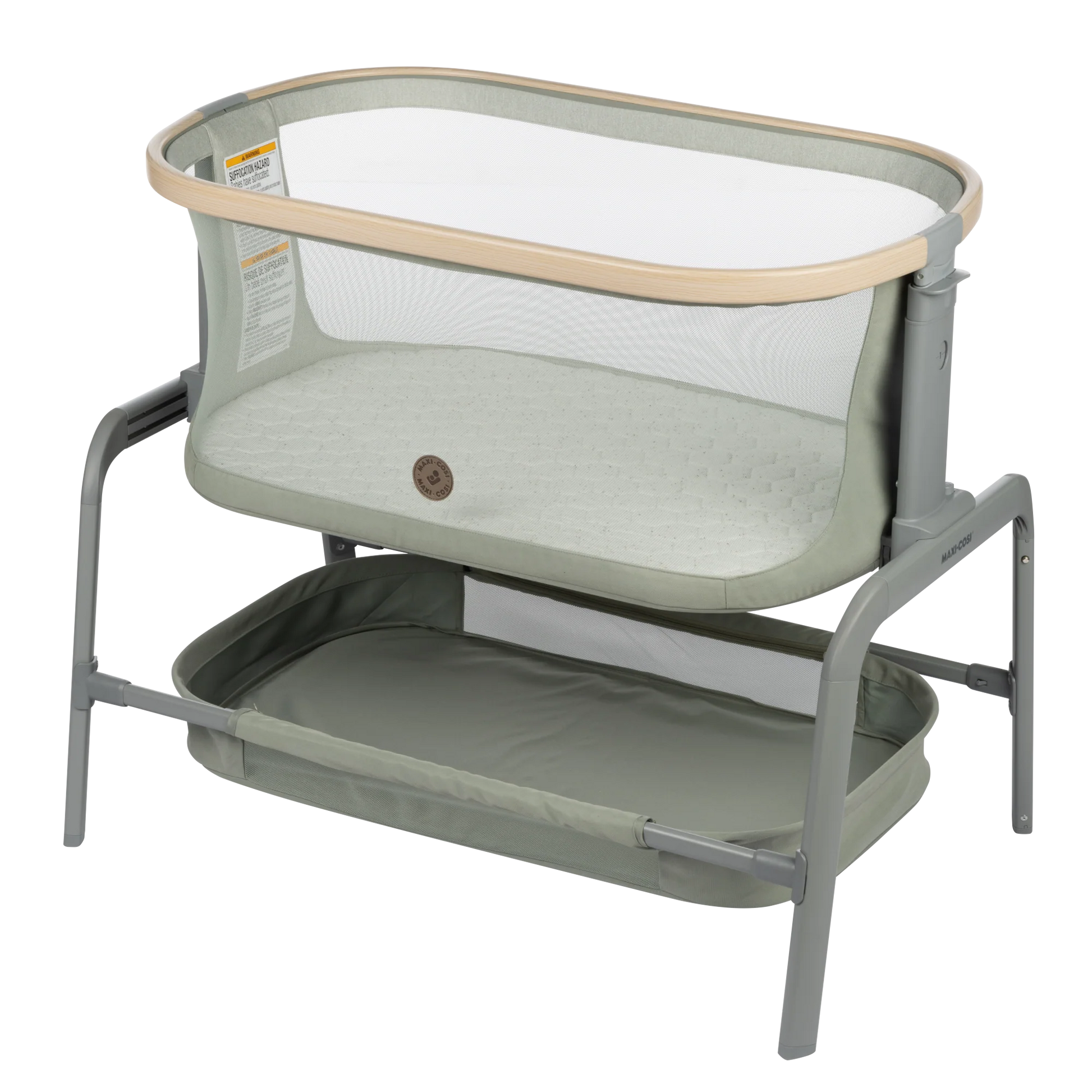 Maxi-Cosi Iora Bedside Bassinet - Classic Green BT079HBG