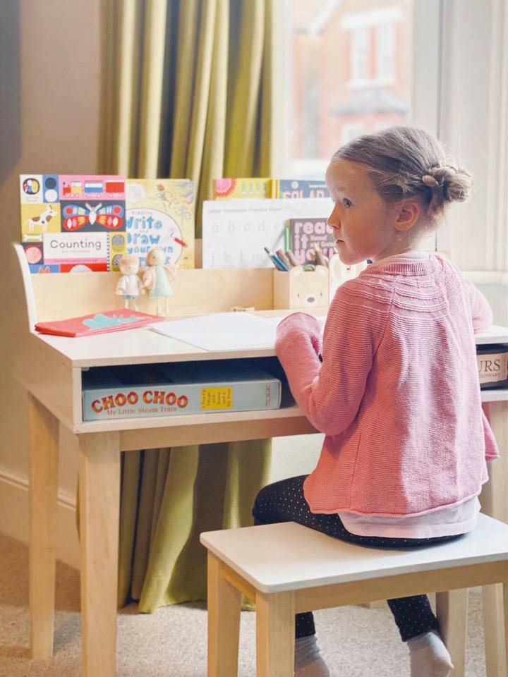 Tender Leaf Desk and Chair