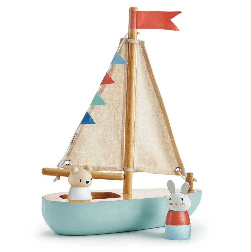 Tender Leaf Sailaway Boat - Traveling Tikes 