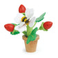 Tender Leaf Strawberry Flower Pot - Traveling Tikes 