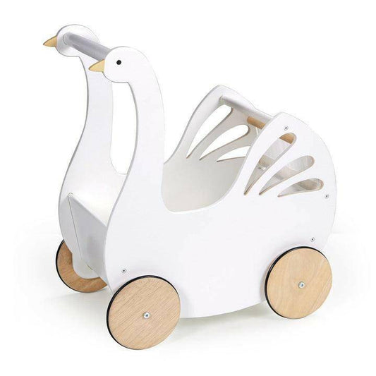 Tender Leaf Sweet Swan Pram - Traveling Tikes 