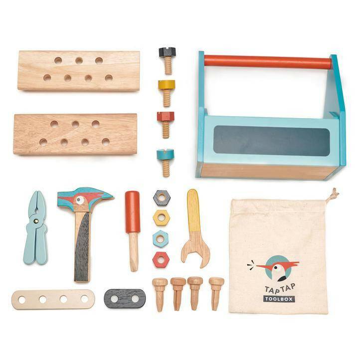 Tender Leaf Tap Tap Tool Box - Traveling Tikes 