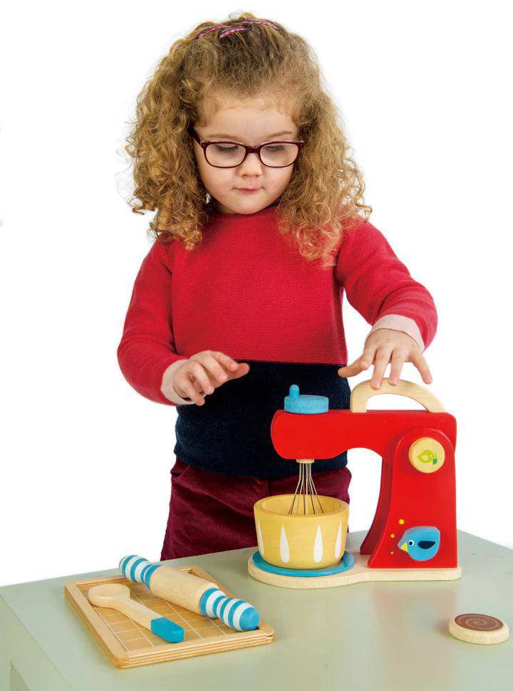 Tender Leaf Toys Baker's Mixing Set - Traveling Tikes 