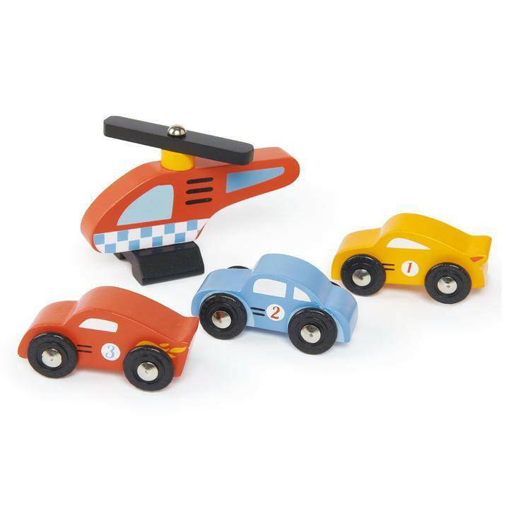 Tender Leaf Toys Blue Bird Service Station - Traveling Tikes 