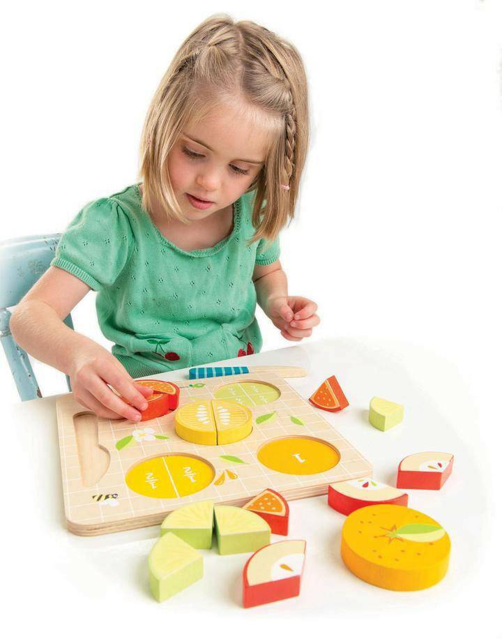 Tender Leaf Toys Citrus Fractions - Traveling Tikes 