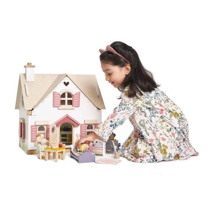 Tender Leaf Toys Cottontail Cottage - Traveling Tikes 