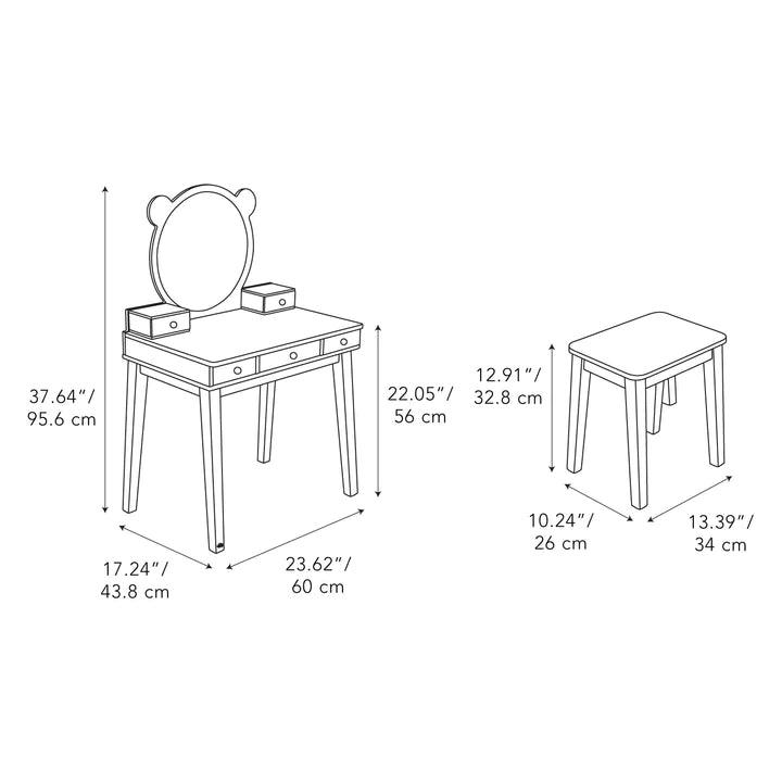 Tender Leaf Toys Forest Dressing Table - Traveling Tikes 