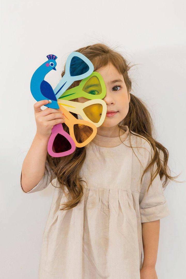 Tender Leaf Toys Peacock Colours - Traveling Tikes 