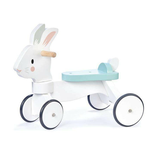 Tender Leaf Toys Running Rabbit Ride On - Traveling Tikes 