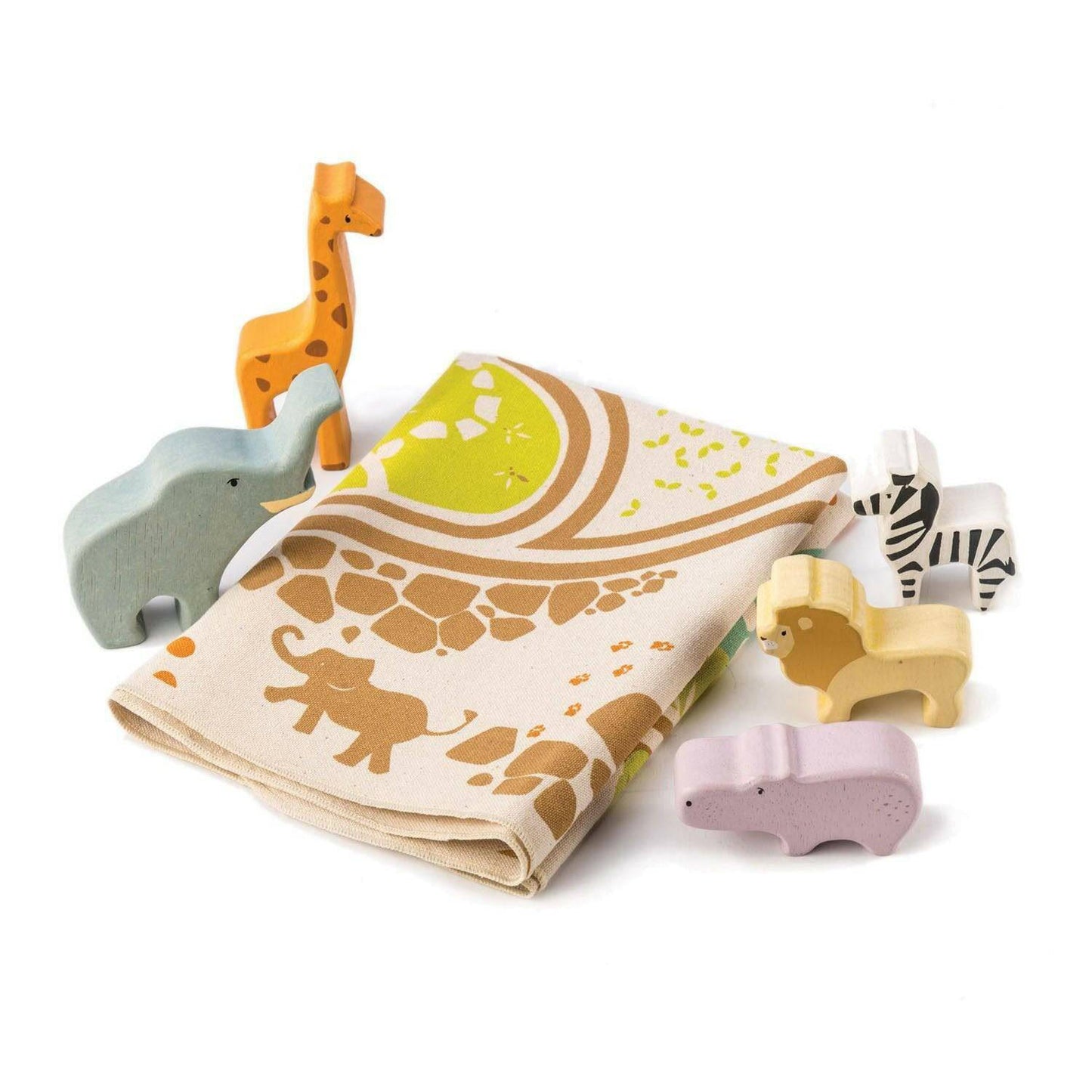 Tender Leaf Toys Safari Playmat - Traveling Tikes 