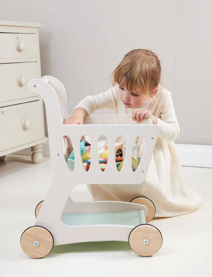 Tender Leaf Toys Shopping Cart - Traveling Tikes 