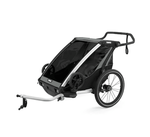 Thule Chariot Lite  2-Seat Multisport Bike Trailer Agave Green - Traveling Tikes 