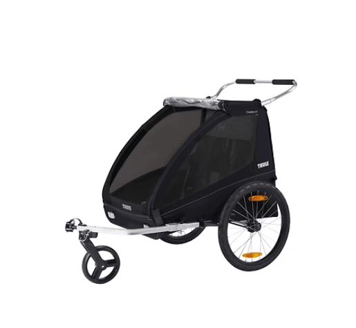 Thule Coaster XT Bicycle Trailer - Black - Traveling Tikes 