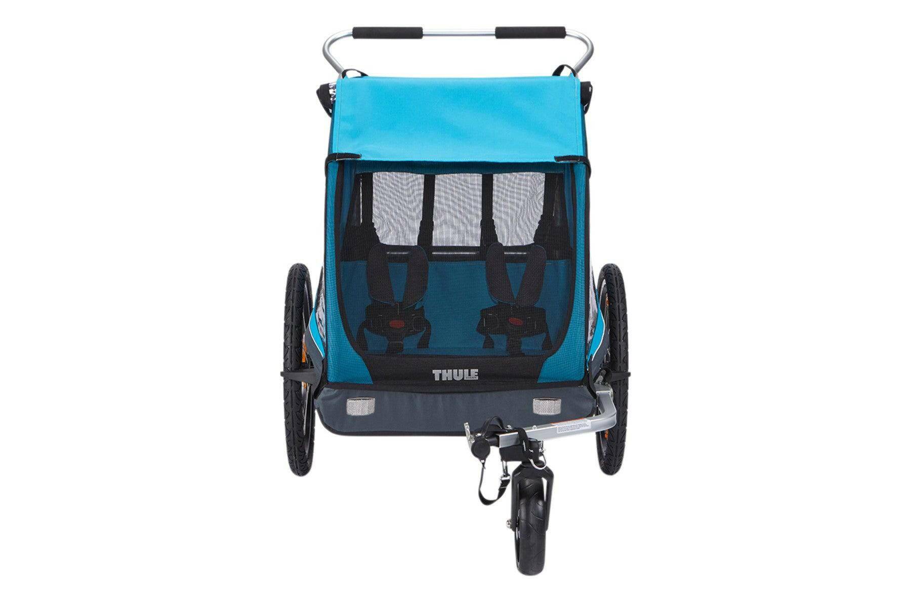 Thule Coaster XT Bicycle Trailer - Blue - Traveling Tikes 