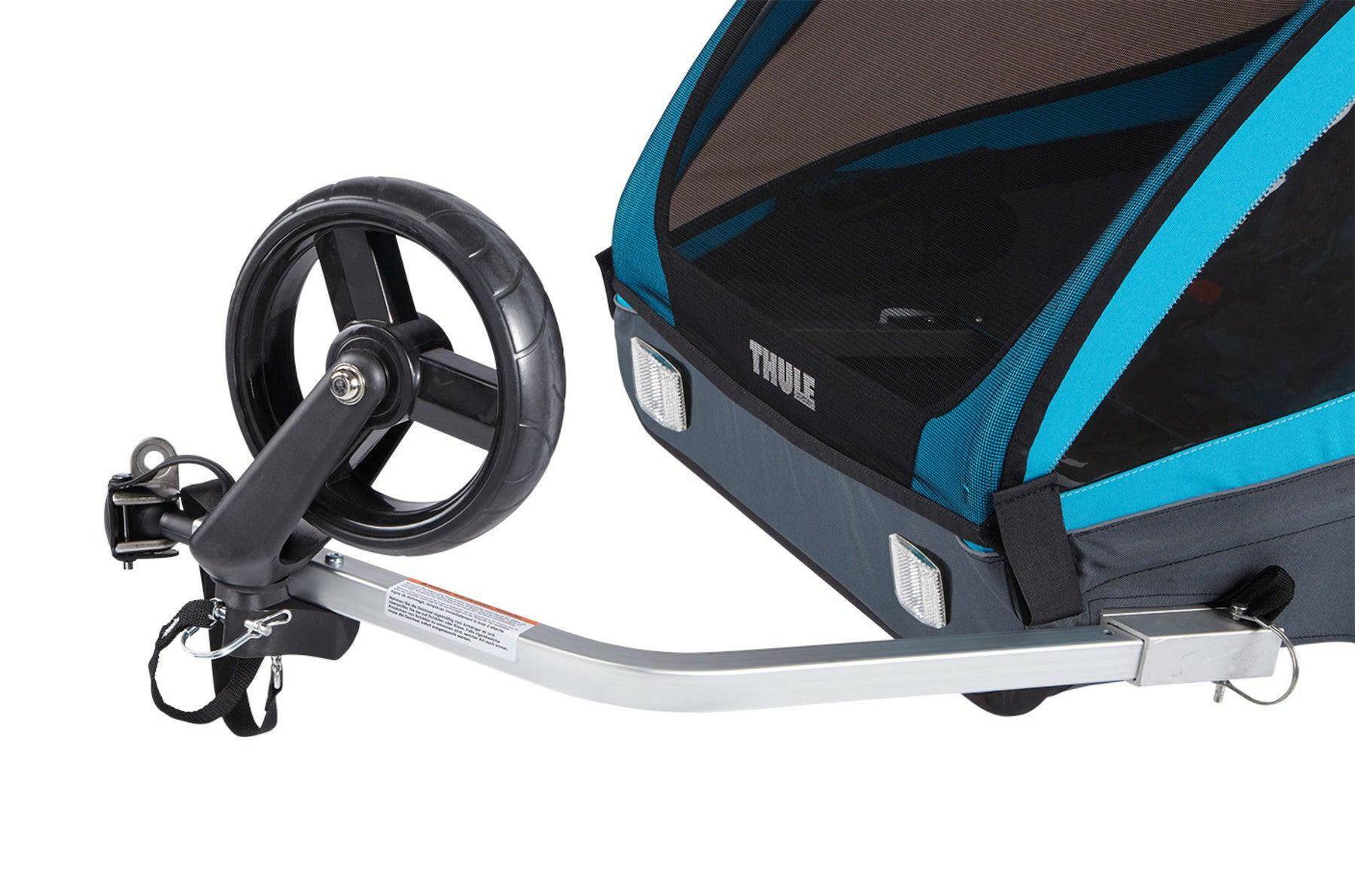 Thule Coaster XT Bicycle Trailer - Blue - Traveling Tikes 