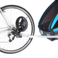 Thule Coaster XT Bicycle Trailer - Blue - Traveling Tikes 