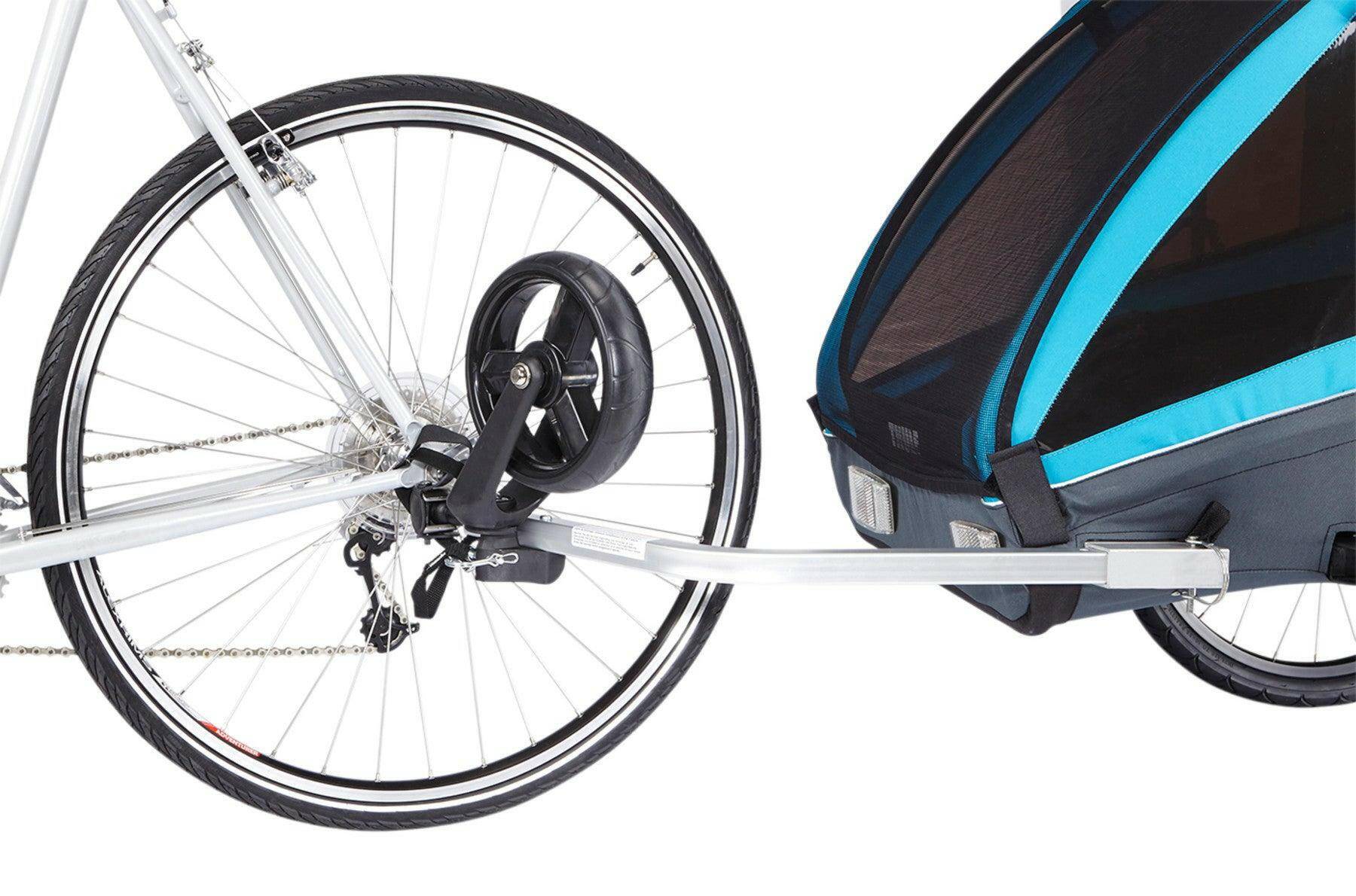 Thule Coaster XT Bicycle Trailer - Blue - Traveling Tikes 