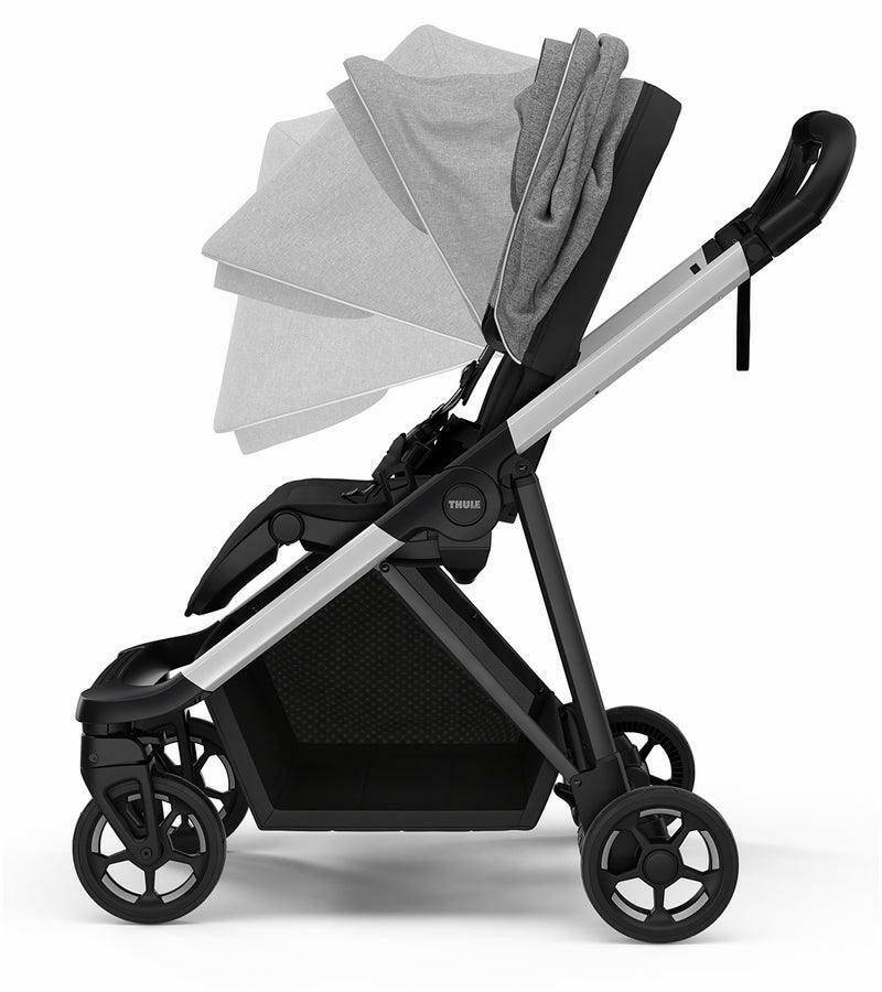 Thule Shine Stroller - Grey Melange - Traveling Tikes 