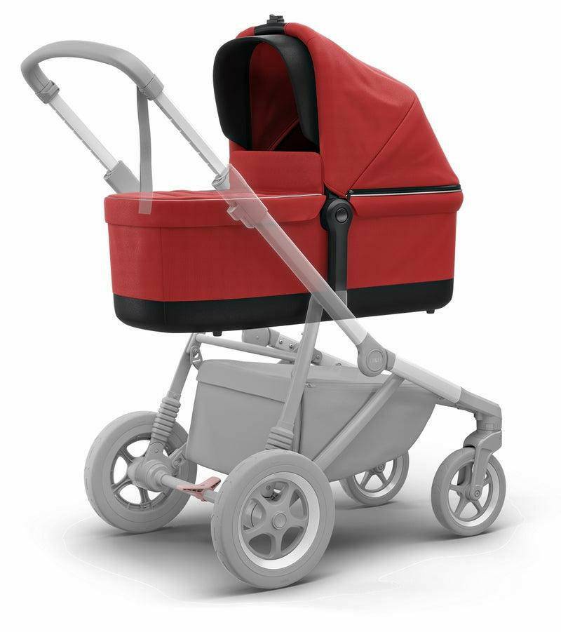 Thule Sleek Bassinet - Energy Red - Traveling Tikes 