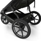 Thule Urban Glide 3 Double Jogging Stroller - Jet Black - Traveling Tikes 