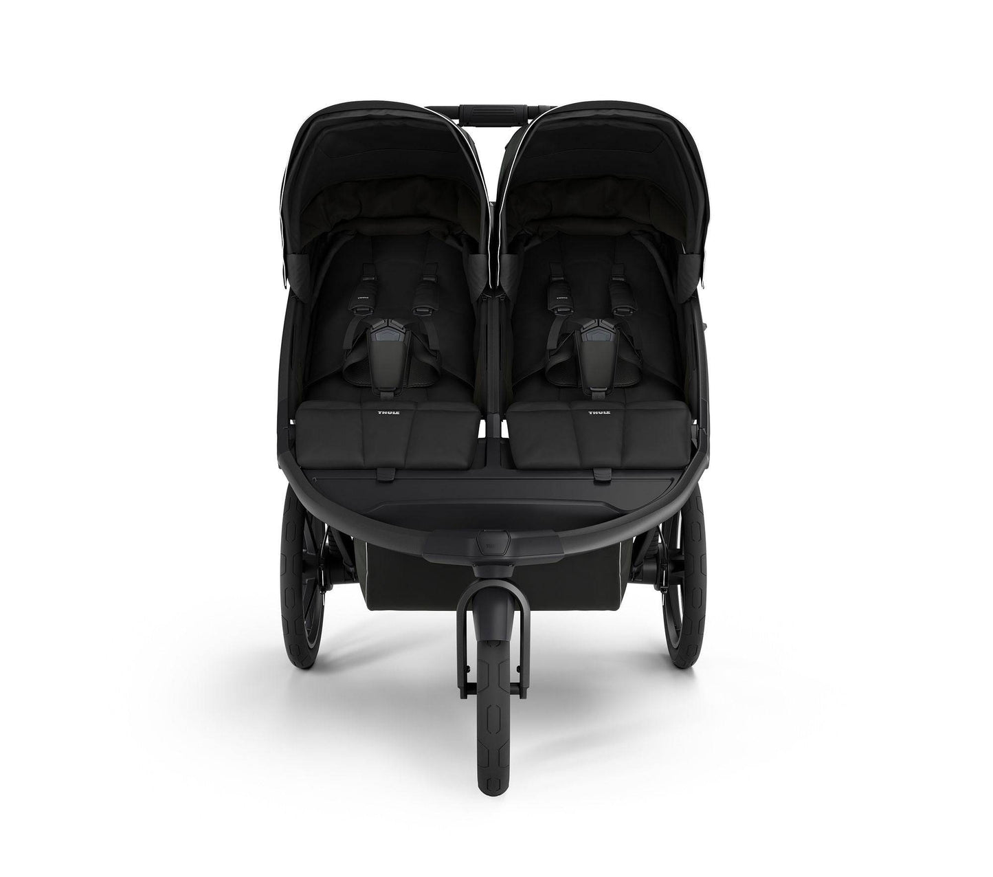 Thule Urban Glide 3 Double Jogging Stroller - Jet Black - Traveling Tikes 