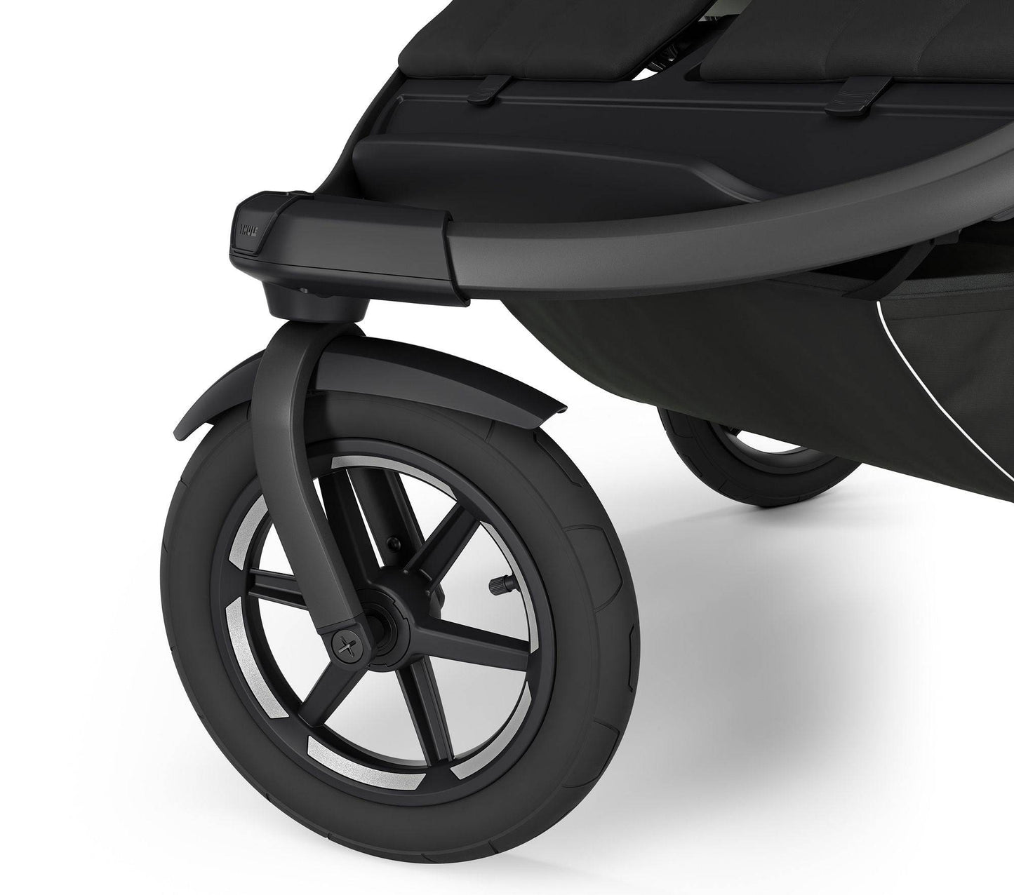 Thule Urban Glide 3 Double Jogging Stroller - Jet Black - Traveling Tikes 