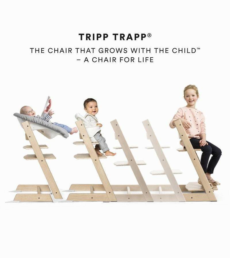 Tripp Trapp Complete High Chair and Cushion with Stokke Tray - Natural / Into the Deep - Traveling Tikes 