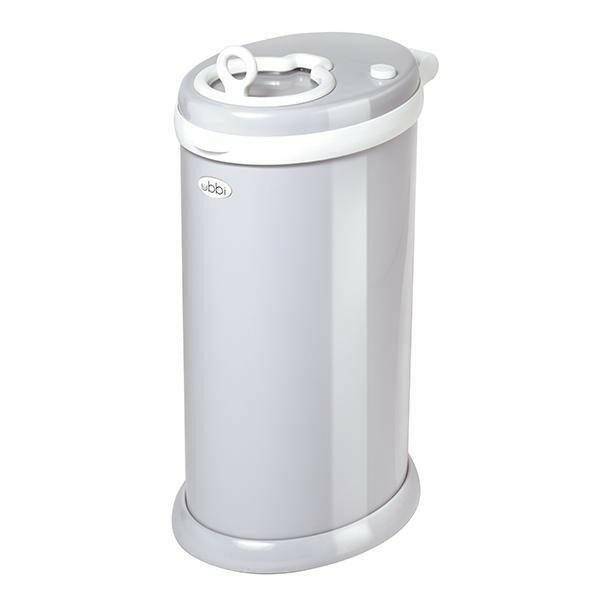 Ubbi Diaper Pail-Gray - Traveling Tikes 