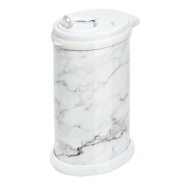 Ubbi Diaper Pail-Marble